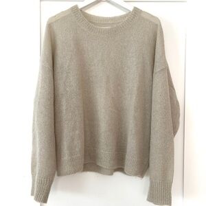 Isabel Marant Oversized Mohair Crew Neck Sweater